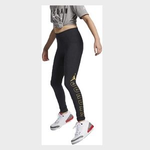 New with Tags JORDAN LEGGINGS GIRLS Size Medium (10-12)